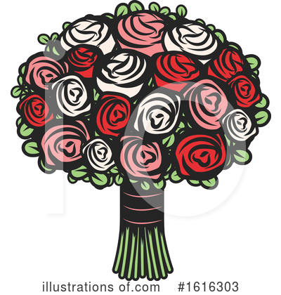 Bouquet Clipart #1616303 by Vector Tradition SM