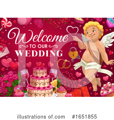 Royalty-Free (RF) Wedding Clipart Illustration by Vector Tradition SM - Stock Sample #1651855