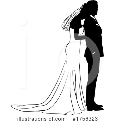 Royalty-Free (RF) Wedding Clipart Illustration by AtStockIllustration - Stock Sample #1756323