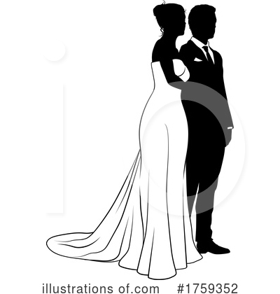 Royalty-Free (RF) Wedding Clipart Illustration by AtStockIllustration - Stock Sample #1759352
