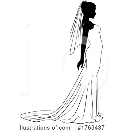 Royalty-Free (RF) Wedding Clipart Illustration by AtStockIllustration - Stock Sample #1763437