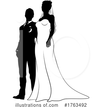 Royalty-Free (RF) Wedding Clipart Illustration by AtStockIllustration - Stock Sample #1763492