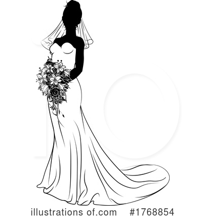 Royalty-Free (RF) Wedding Clipart Illustration by AtStockIllustration - Stock Sample #1768854