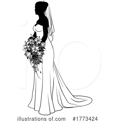Royalty-Free (RF) Wedding Clipart Illustration by AtStockIllustration - Stock Sample #1773424