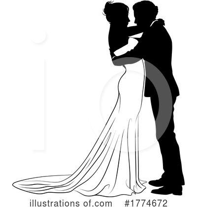 Royalty-Free (RF) Wedding Clipart Illustration by AtStockIllustration - Stock Sample #1774672