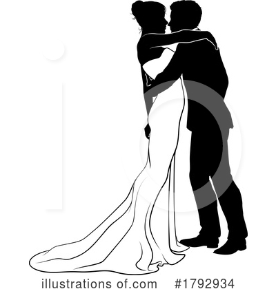 Royalty-Free (RF) Wedding Clipart Illustration by AtStockIllustration - Stock Sample #1792934