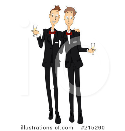 Royalty-Free (RF) Wedding Clipart Illustration by BNP Design Studio - Stock Sample #215260
