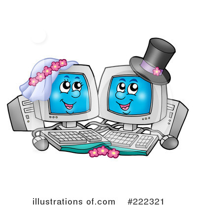 Royalty-Free (RF) Wedding Clipart Illustration by visekart - Stock Sample #222321