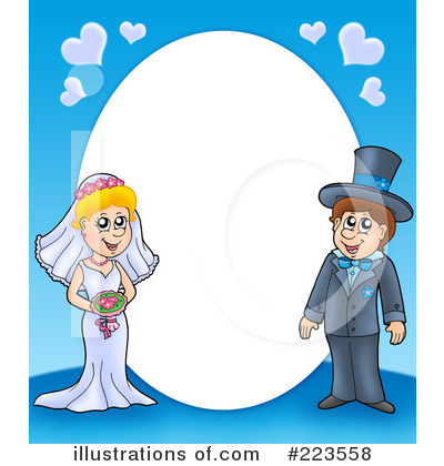 Royalty-Free (RF) Wedding Clipart Illustration by visekart - Stock Sample #223558