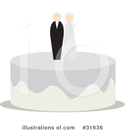 Royalty-Free (RF) Wedding Clipart Illustration by PlatyPlus Art - Stock Sample #31636
