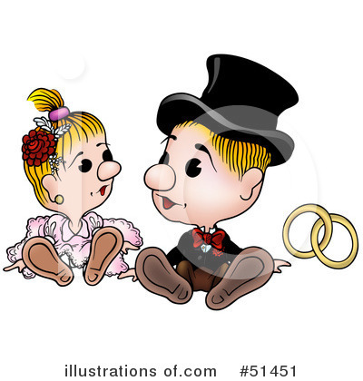 Royalty-Free (RF) Wedding Clipart Illustration by dero - Stock Sample #51451