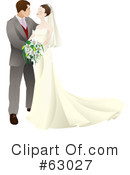 Wedding Clipart #63027 by AtStockIllustration