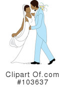 Wedding Couple Clipart #103637 by Pams Clipart