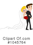 Wedding Couple Clipart #1045764 by BNP Design Studio