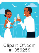 Wedding Couple Clipart #1059259 by Monica