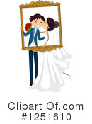 Wedding Couple Clipart #1251610 by BNP Design Studio