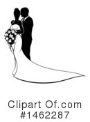 Wedding Couple Clipart #1462287 by AtStockIllustration