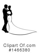Wedding Couple Clipart #1466380 by AtStockIllustration