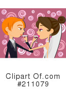 Wedding Couple Clipart #211079 by BNP Design Studio