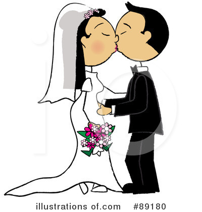 Wedding Couple Clipart #89180 by Pams Clipart