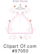 Wedding Dress Clipart #97050 by Pams Clipart