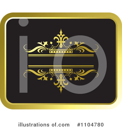 Royalty-Free (RF) Wedding Frame Clipart Illustration by Lal Perera - Stock Sample #1104780