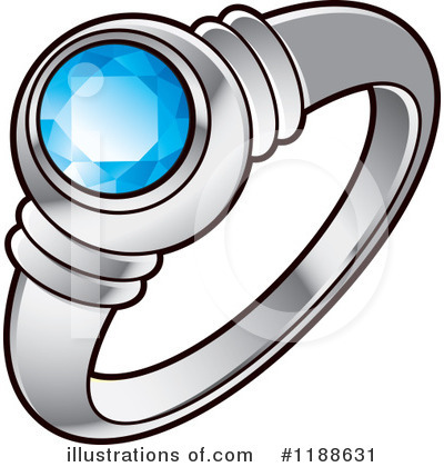 Royalty-Free (RF) Wedding Ring Clipart Illustration by Lal Perera - Stock Sample #1188631