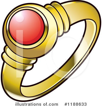 Royalty-Free (RF) Wedding Ring Clipart Illustration by Lal Perera - Stock Sample #1188633
