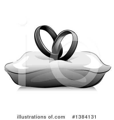 Royalty-Free (RF) Wedding Ring Clipart Illustration by BNP Design Studio - Stock Sample #1384131