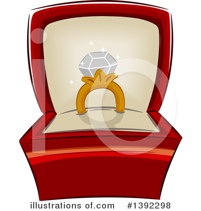 Engagement Ring Clipart #1392298 by BNP Design Studio