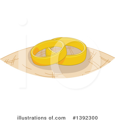 Royalty-Free (RF) Wedding Ring Clipart Illustration by BNP Design Studio - Stock Sample #1392300