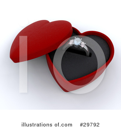 Royalty-Free (RF) Wedding Ring Clipart Illustration by KJ Pargeter - Stock Sample #29792