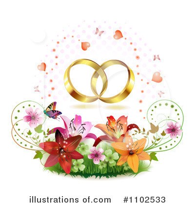 Wedding Bands Clipart #1102533 by merlinul