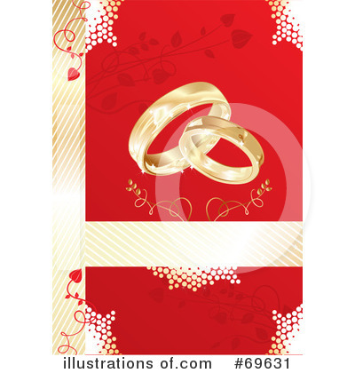 Royalty-Free (RF) Wedding Rings Clipart Illustration by MilsiArt - Stock Sample #69631