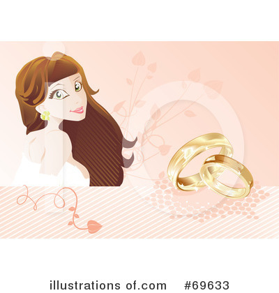 Royalty-Free (RF) Wedding Rings Clipart Illustration by MilsiArt - Stock Sample #69633