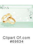 Wedding Rings Clipart #69634 by MilsiArt