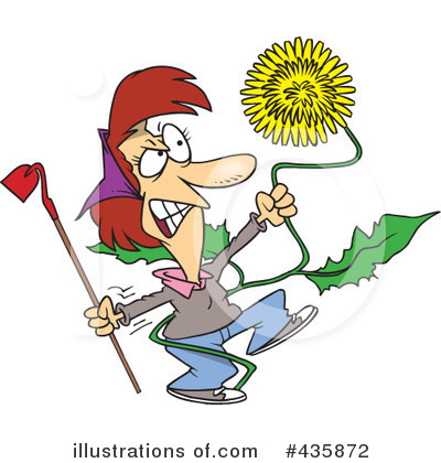 Dandelions Clipart #435872 by toonaday
