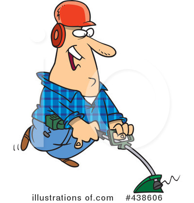 Yard Work Clipart #438606 by toonaday