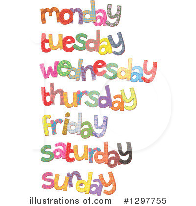 Day Of The Week Clipart #1297755 by Prawny