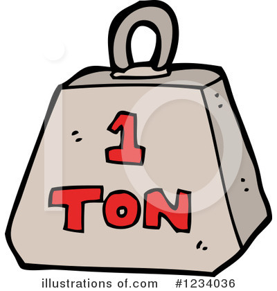 Royalty-Free (RF) Weight Clipart Illustration by lineartestpilot - Stock Sample #1234036
