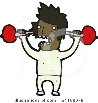 Barbell Clipart #1186678 by lineartestpilot