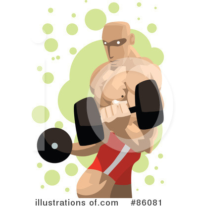 Bodybuilder Clipart #86081 by mayawizard101