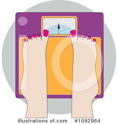 Weight Scale Clipart #1092964 by Maria Bell