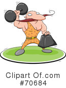 Weightlifter Clipart #70684 by jtoons