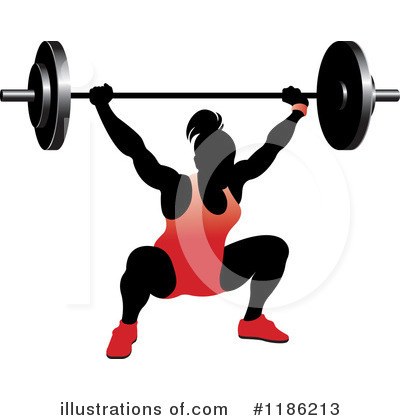 Weightlifting Clipart #1186213 by Lal Perera