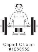 Weightlifting Clipart #1268962 by Lal Perera
