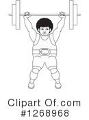 Weightlifting Clipart #1268968 by Lal Perera