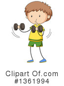 Weightlifting Clipart #1361994 by Graphics RF