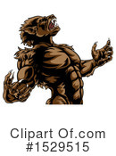 Werewolf Clipart #1529515 by AtStockIllustration
