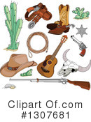 Western Clipart #1307681 by Pushkin